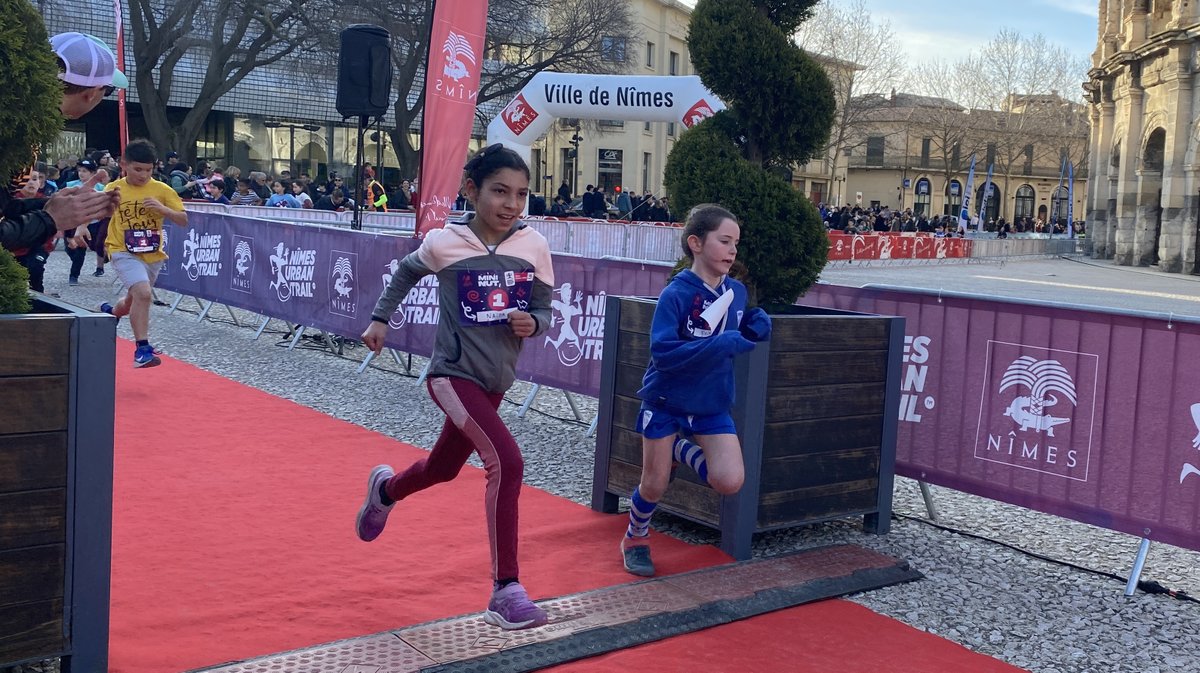 Le premier Mini Nîmes Urbain Trail