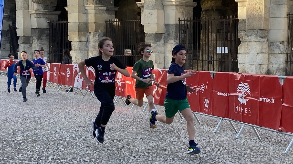 Le premier Mini Nîmes Urbain Trail