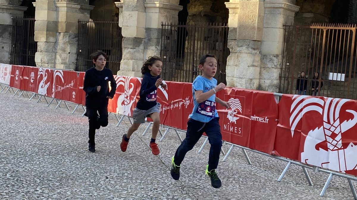 Le premier Mini Nîmes Urbain Trail