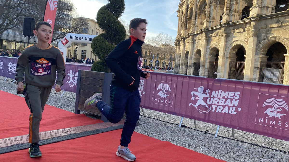 Le premier Mini Nîmes Urbain Trail