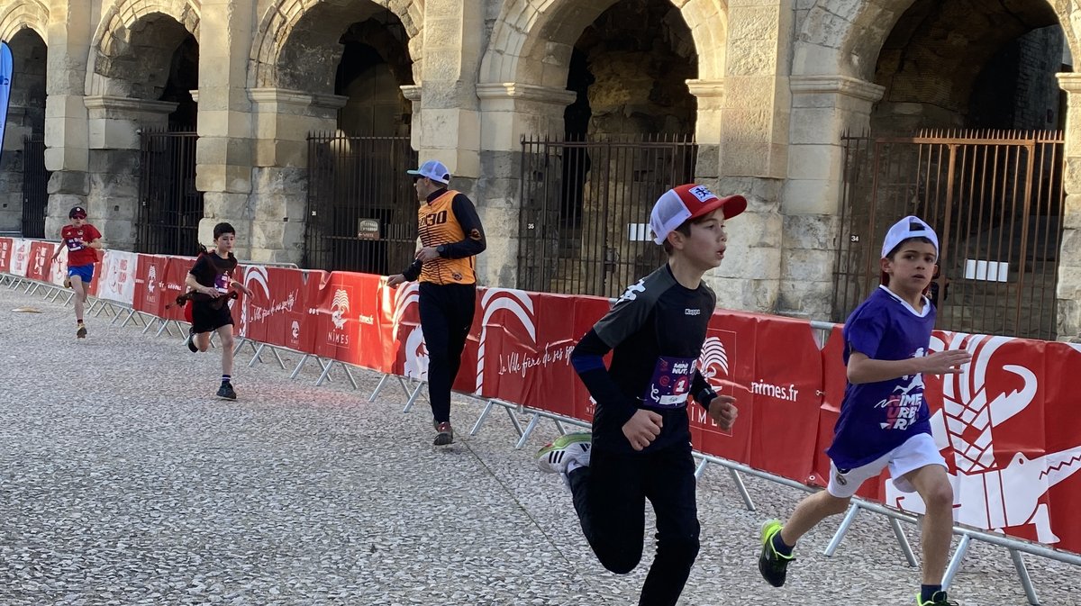 Le premier Mini Nîmes Urbain Trail