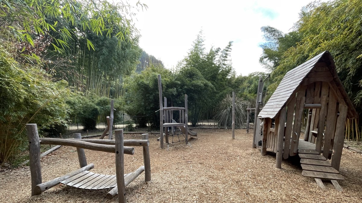 Des espaces de jeux pour enfants à la Bambouseraie en Cévennes