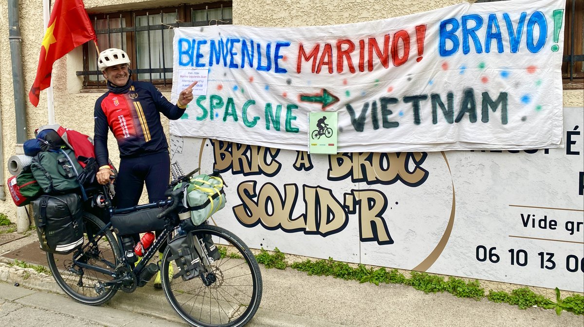 L'arrivée de Marino à Nîmes.