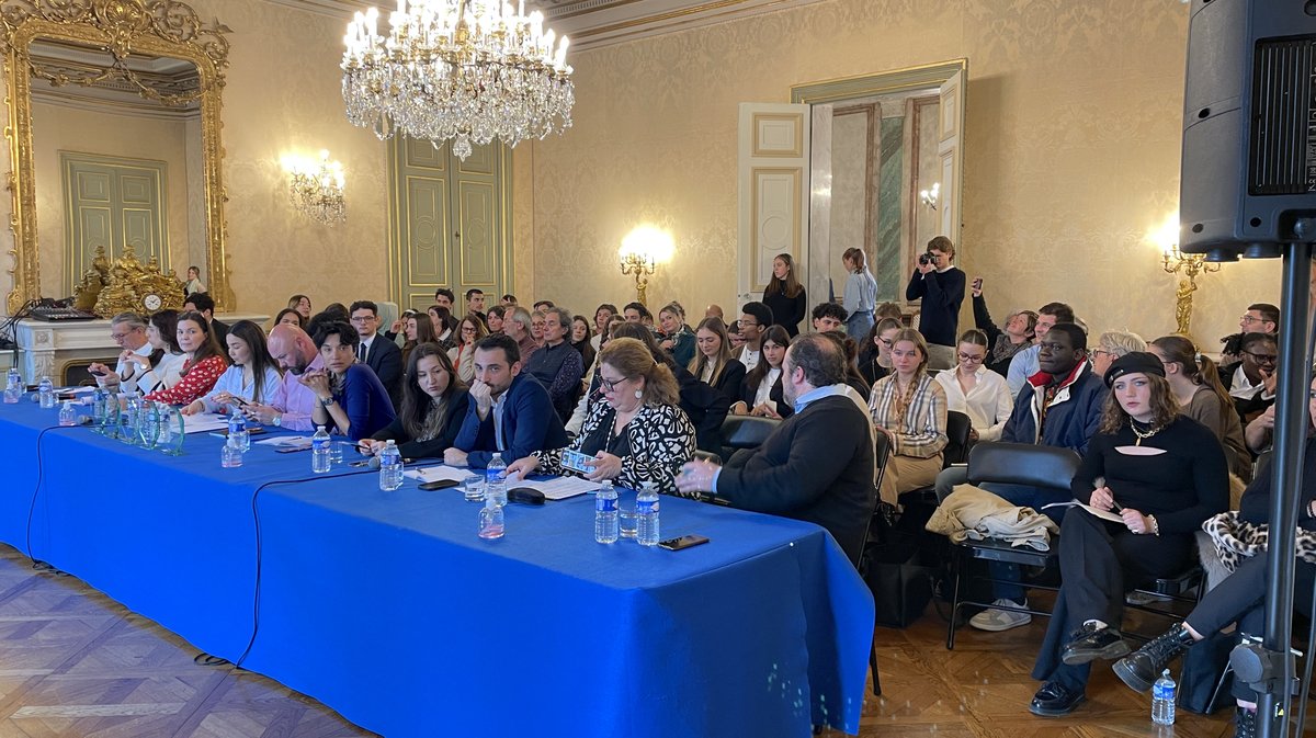 Le concours d'éloquence de l’AssoDroit et l’Université de Nîmes ici en Préfecture (Photo Anthony Maurin)