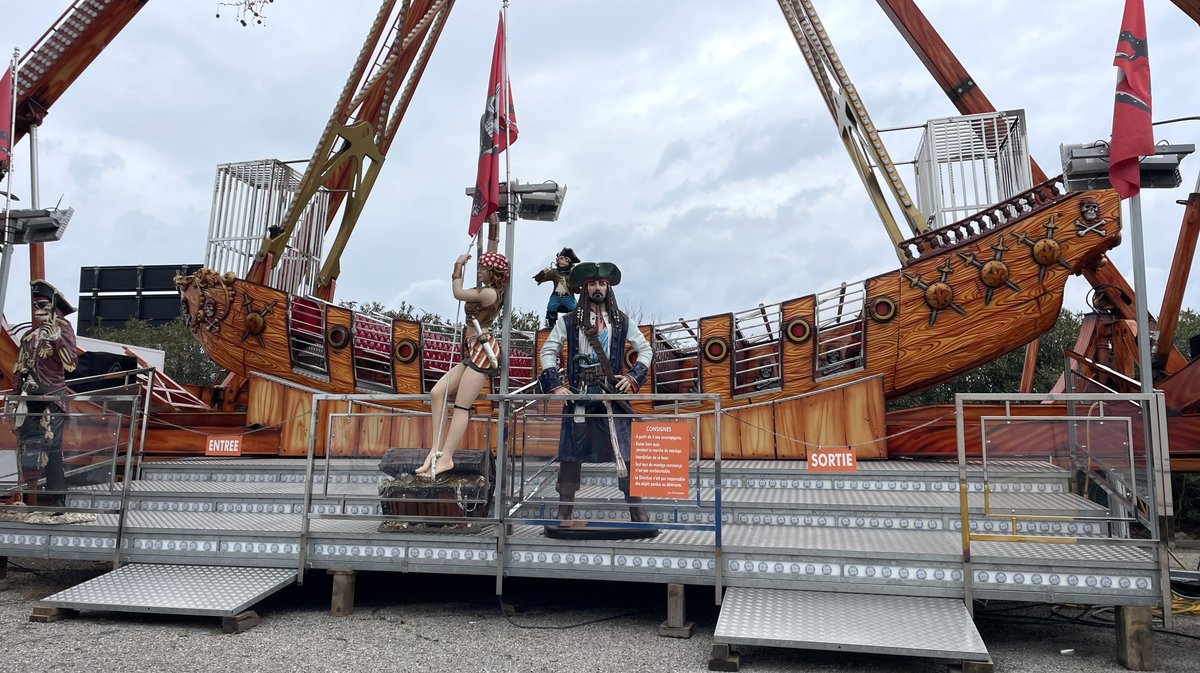 La fête foraine de Nîmes en 2025 (Photo Anthony Maurin)