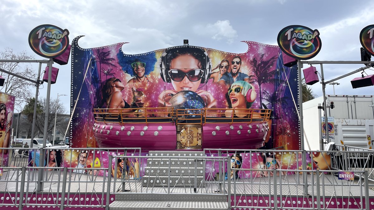 La fête foraine de Nîmes en 2025 (Photo Anthony Maurin)