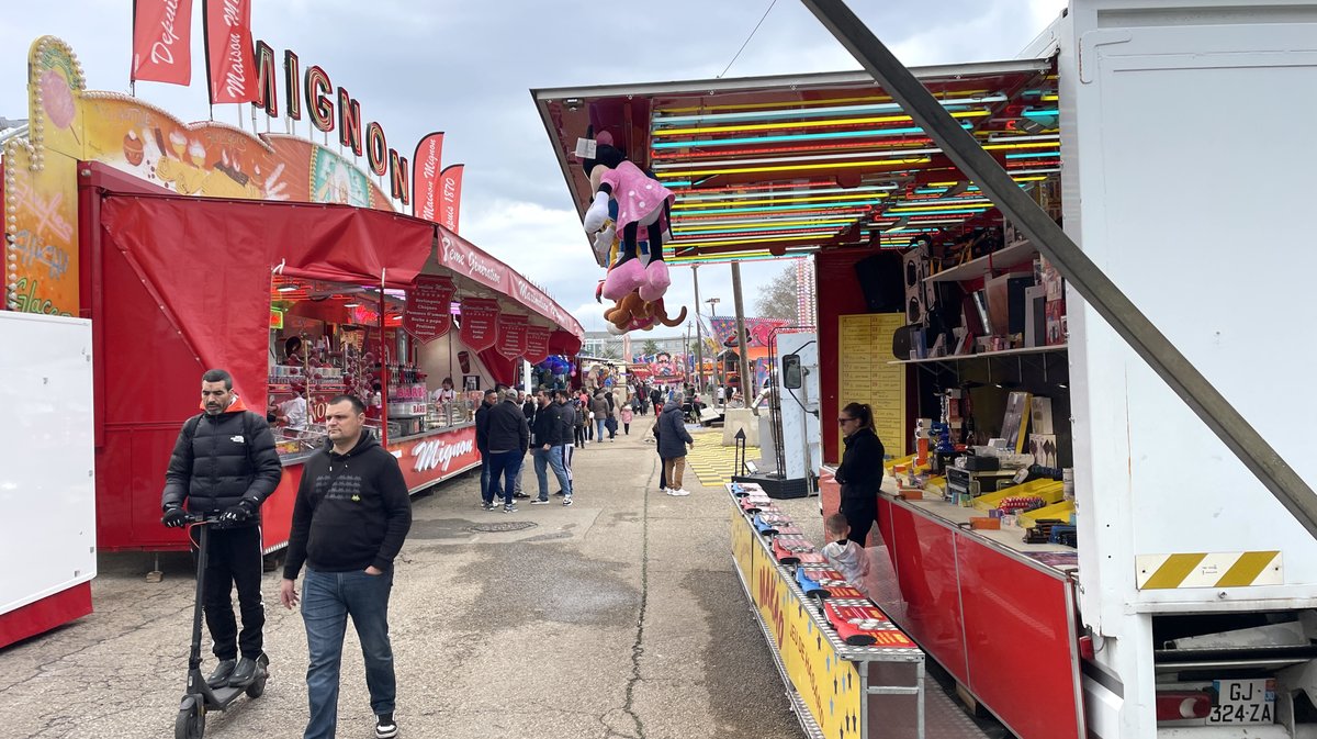 La fête foraine de Nîmes en 2025 (Photo Anthony Maurin)