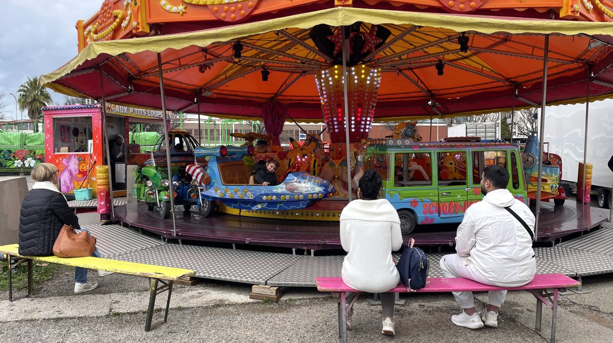 La fête foraine de Nîmes en 2025 (Photo Anthony Maurin)