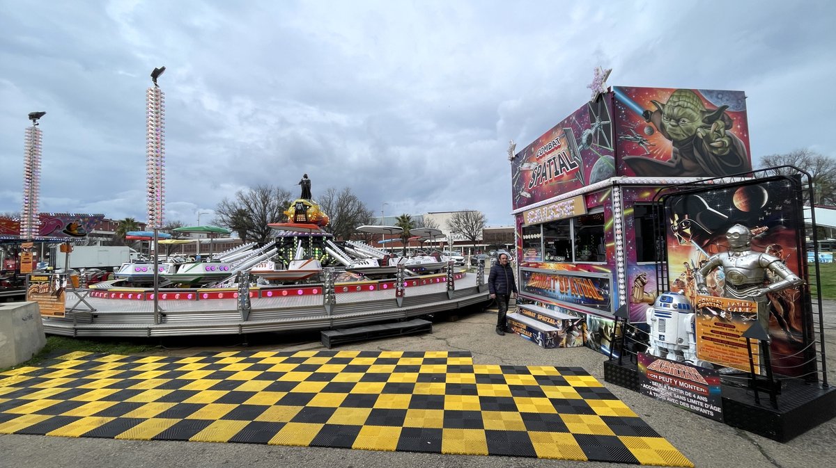 La fête foraine de Nîmes en 2025 (Photo Anthony Maurin)