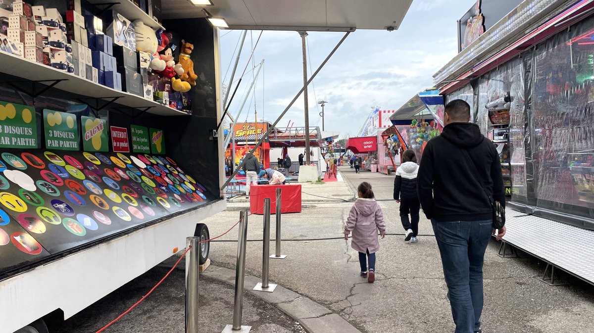 La fête foraine de Nîmes en 2025 (Photo Anthony Maurin)