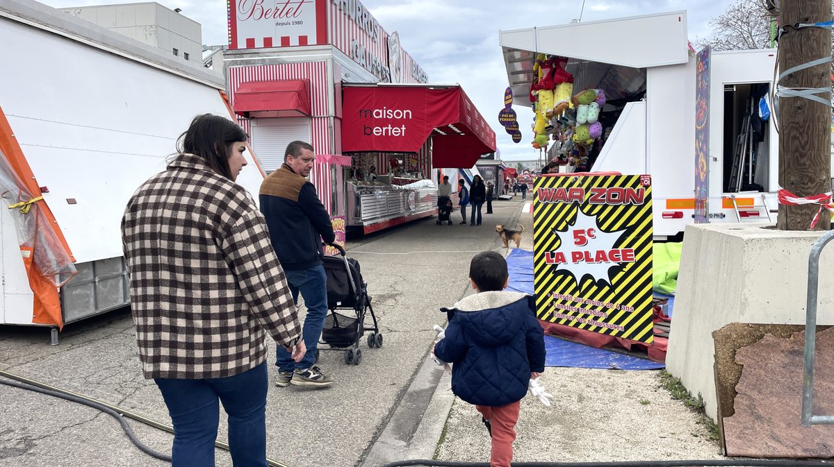 La fête foraine de Nîmes en 2025 (Photo Anthony Maurin)