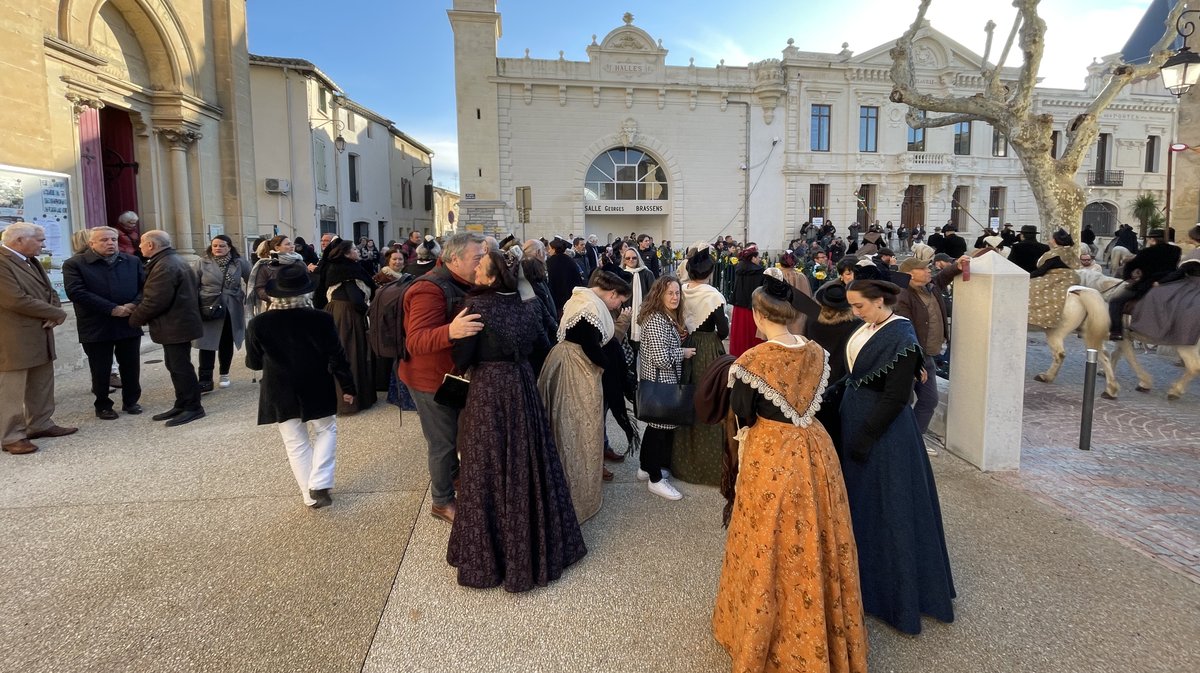 L'hommage à Fanfonne Guillierme s'est déroulée en partie à l'Eglise Saint Saturnin d'Aimargues