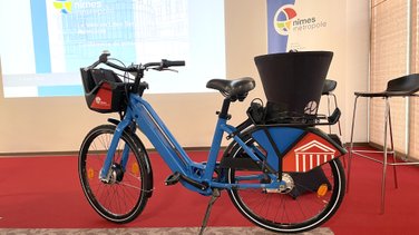 Vélo en libre service Nîmes métropole 2025 (Photo Anthony Maurin)