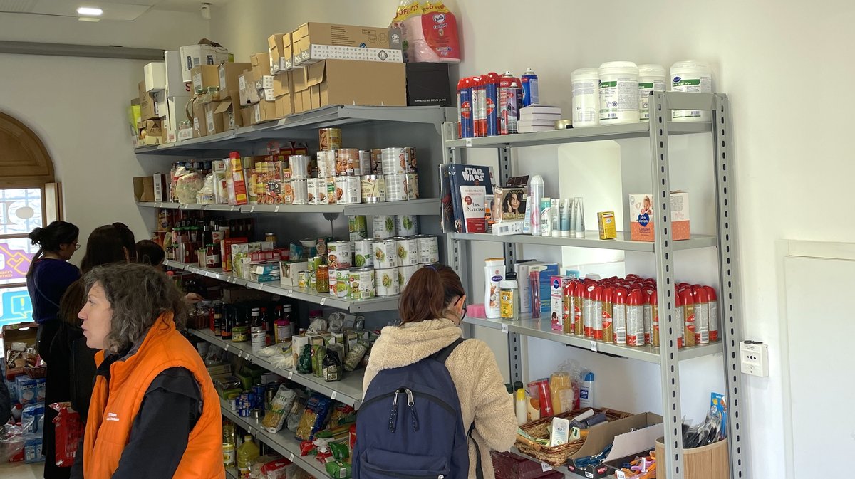 Univeristé de Nîmes Hoche épicerie solidaire Banque alimentaire 2025 (Photo Anthony Maurin)