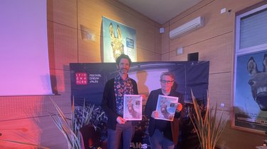 Julien Camy et Antoine Leclerc, respectivement président et délégué général du Festival itinérances