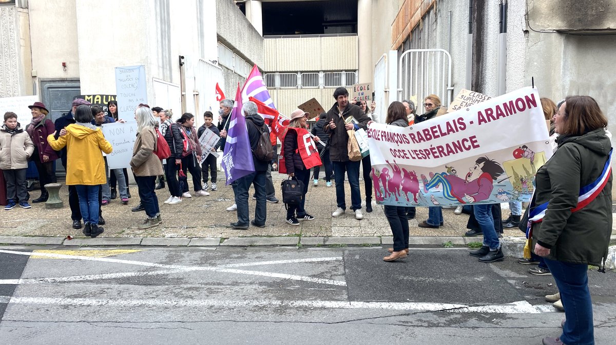 CDEN éducation nationale carte scolaire 2025 (Photo Anthony Maurin)