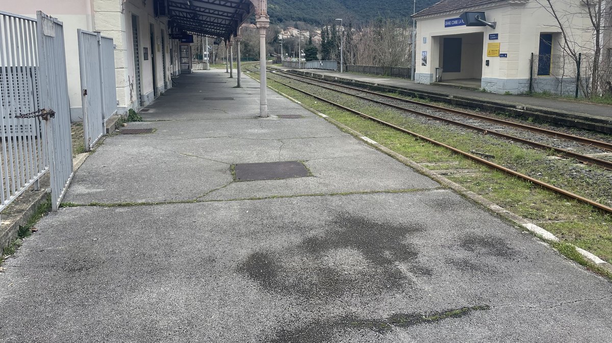 Les services de la gare de la Grand'Combe fermées suite à une agression