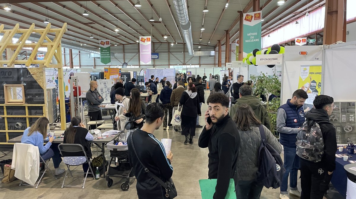 Le salon TAF à Nîmes le 19 mars 2025 (Photo Anthony Maurin)