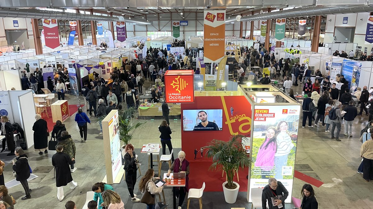 Le salon TAF à Nîmes le 19 mars 2025 (Photo Anthony Maurin)