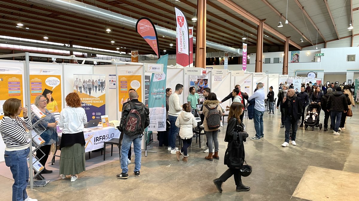 Le salon TAF à Nîmes le 19 mars 2025 (Photo Anthony Maurin)