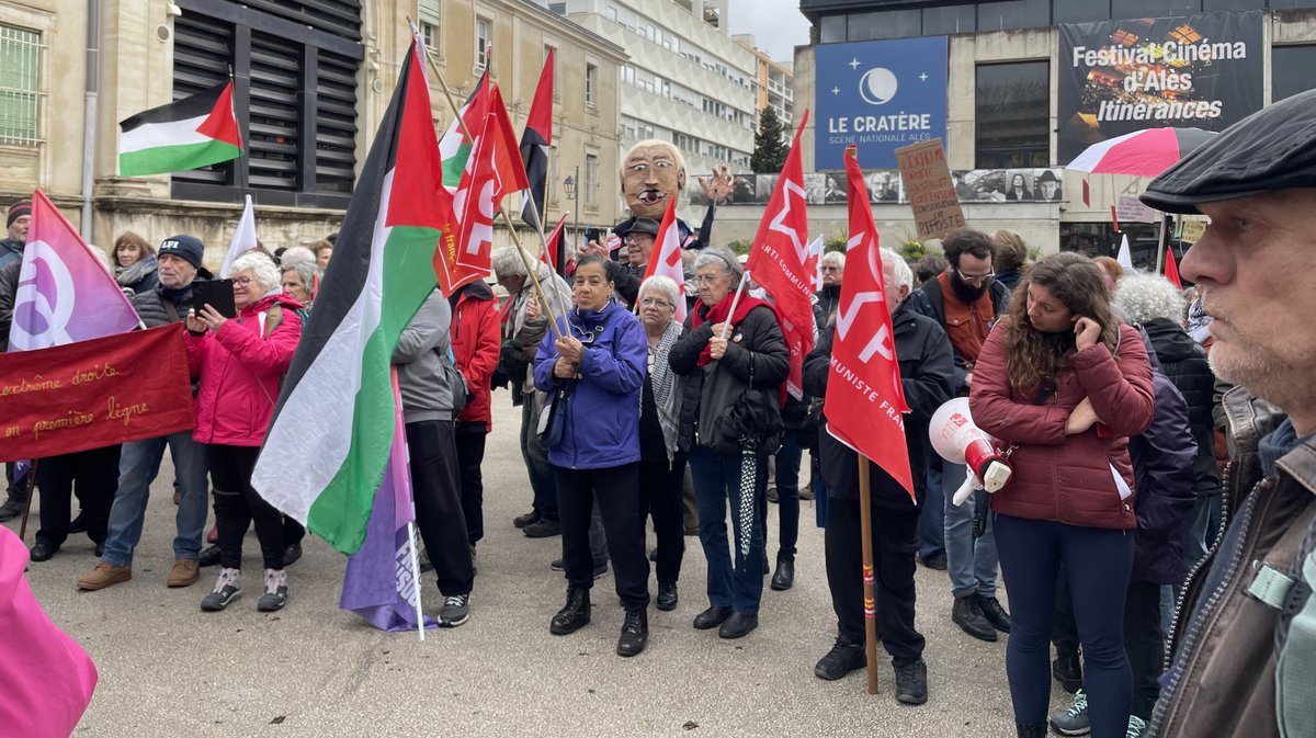 rassemblement antiracisme Alès