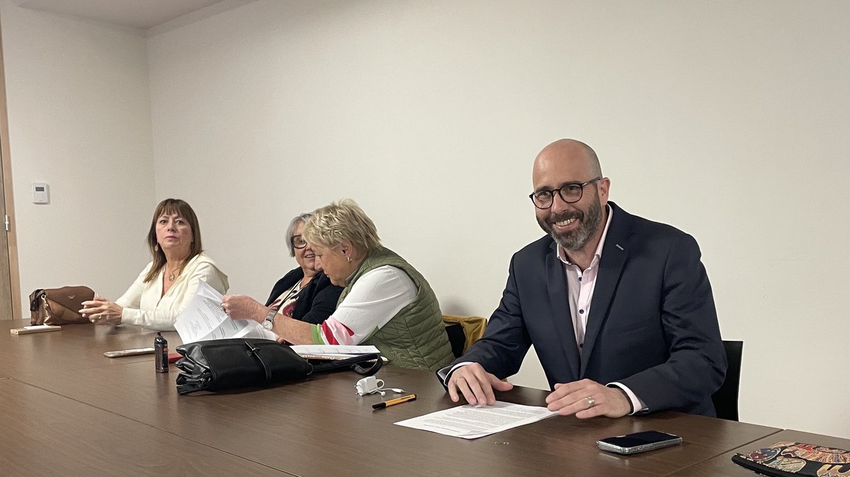 Vincent Bouget, président du groupe Nîmes citoyenne à Gauche comptant 8 élus au conseil municipal