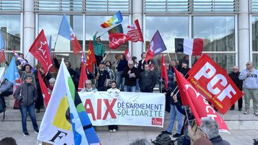 Rassemblement pour la paix (Photo Anthony Maurin)