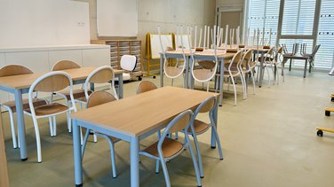 salle de classe Léo Rousson, Nîmes.