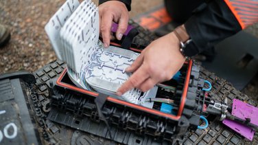 fibre optique orange