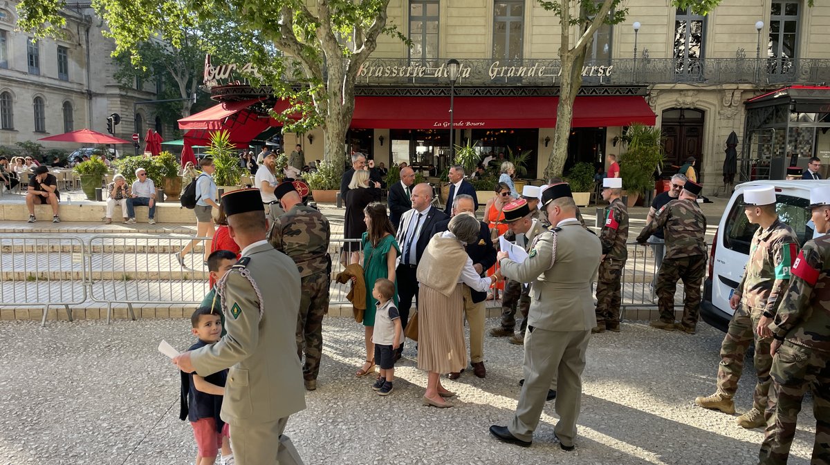 Le 2e REI célèbre Camerone aux arènes de Nîmes en 2025 (Photo Anthony Maurin)