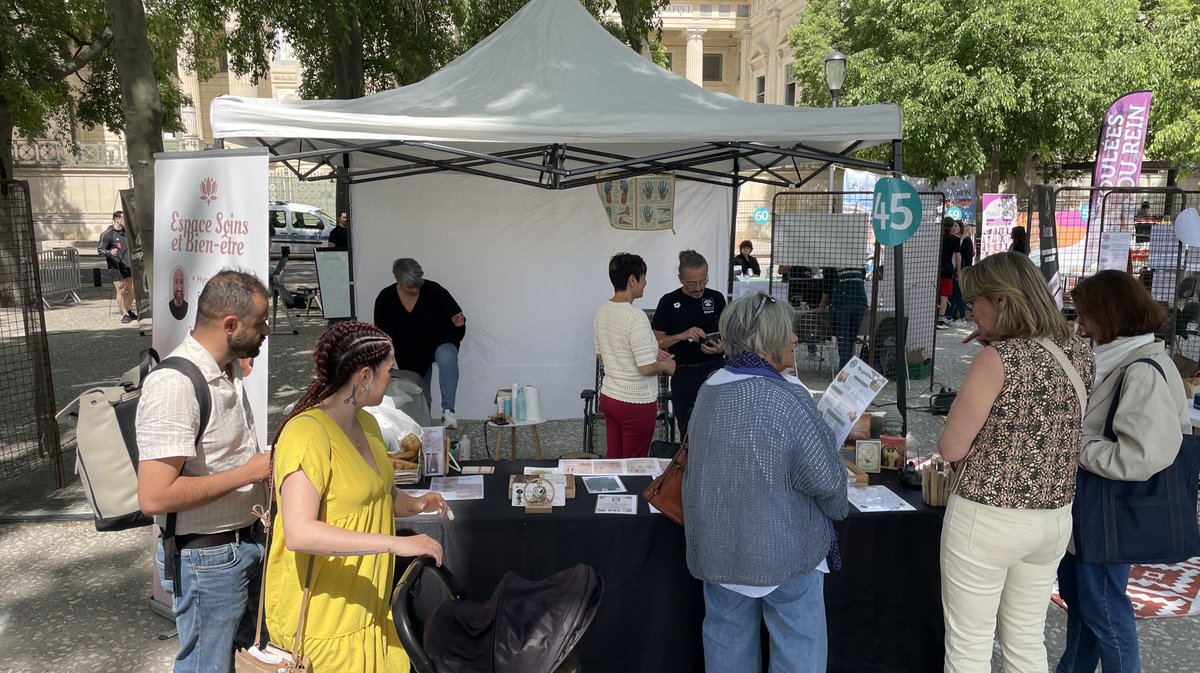 À Nîmes, "Destination Bien-Être" édition 2025 (Photo Anthony Maurin)