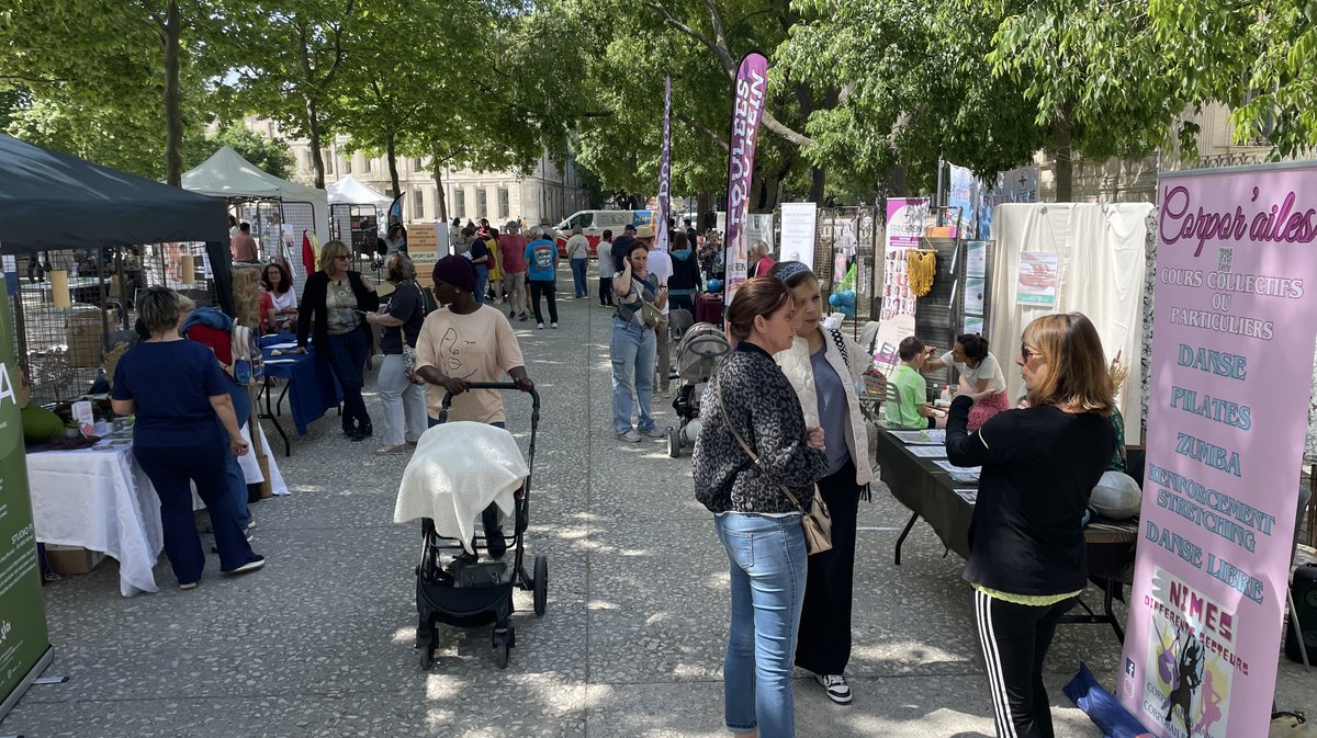 À Nîmes, "Destination Bien-Être" édition 2025 (Photo Anthony Maurin)