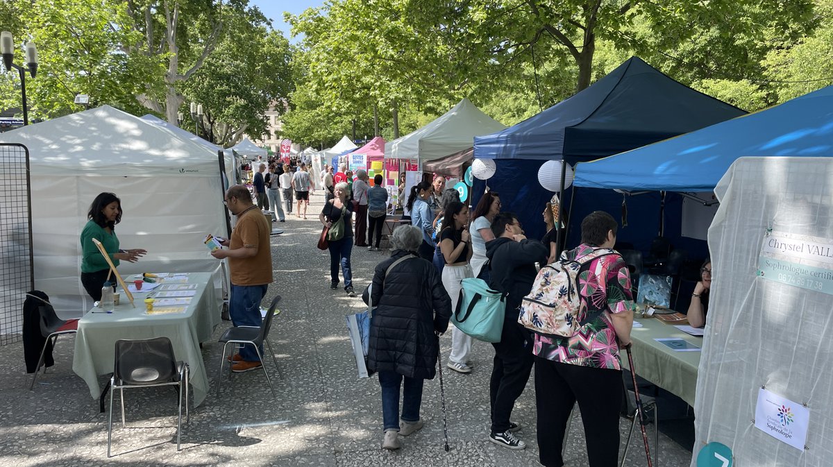 À Nîmes, "Destination Bien-Être" édition 2025 (Photo Anthony Maurin)