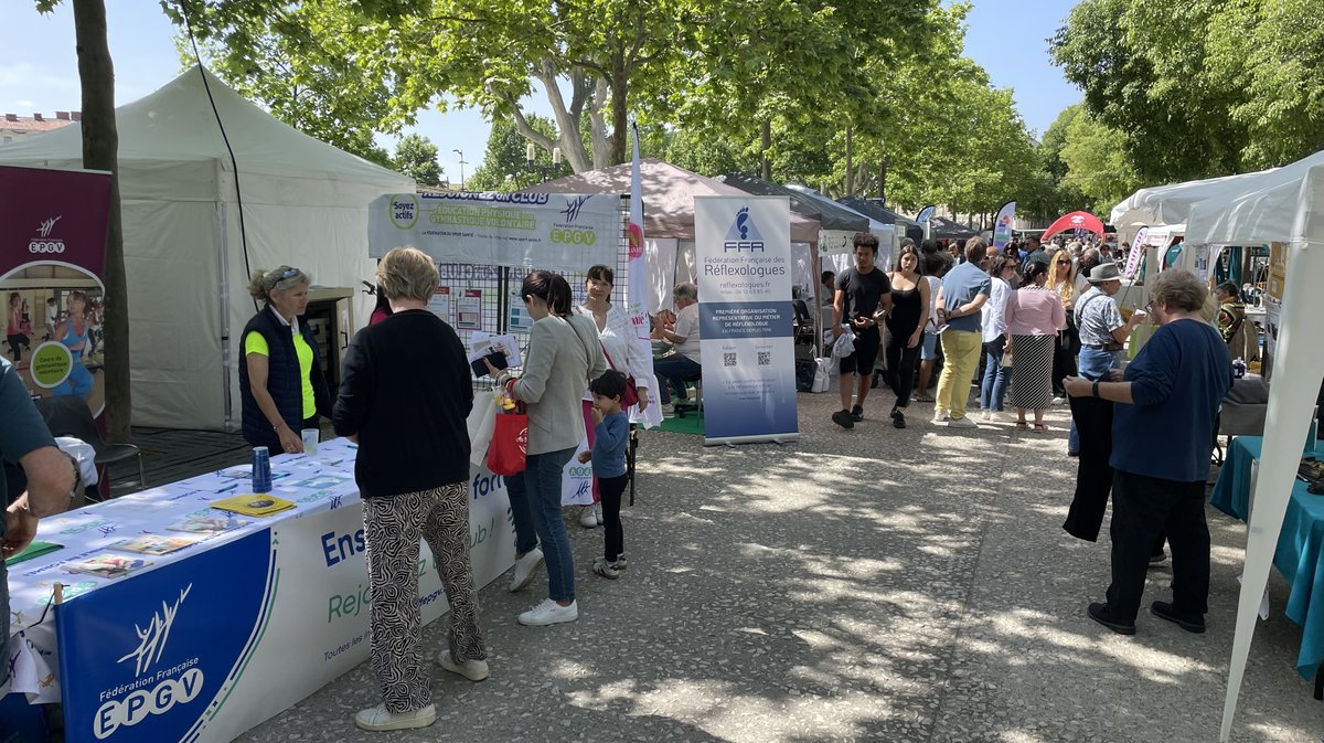 À Nîmes, "Destination Bien-Être" édition 2025 (Photo Anthony Maurin)