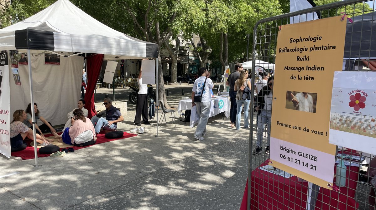 À Nîmes, "Destination Bien-Être" édition 2025 (Photo Anthony Maurin)