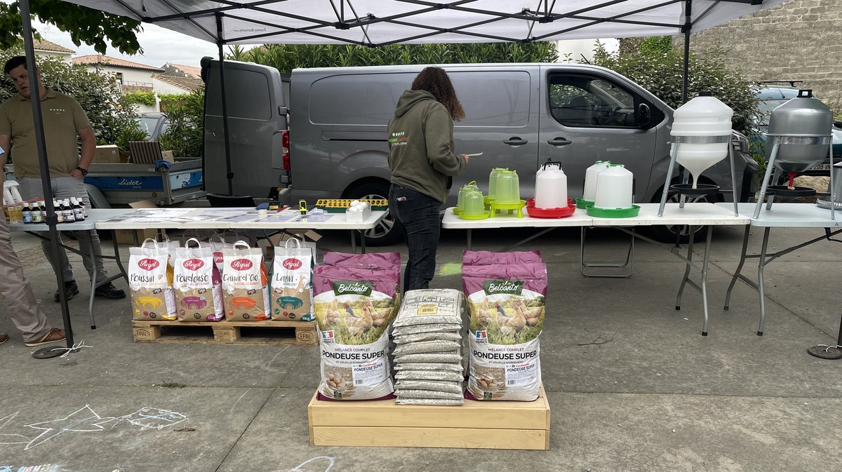 Un marché d'artisans accompagnait le festival