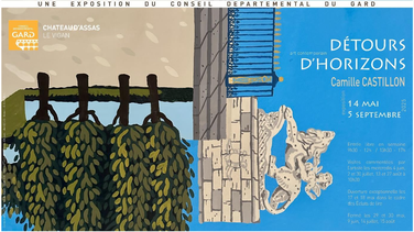 Vernissage de l’exposition « Détours d’horizons » proposée par le Conseil départemental du Gard
