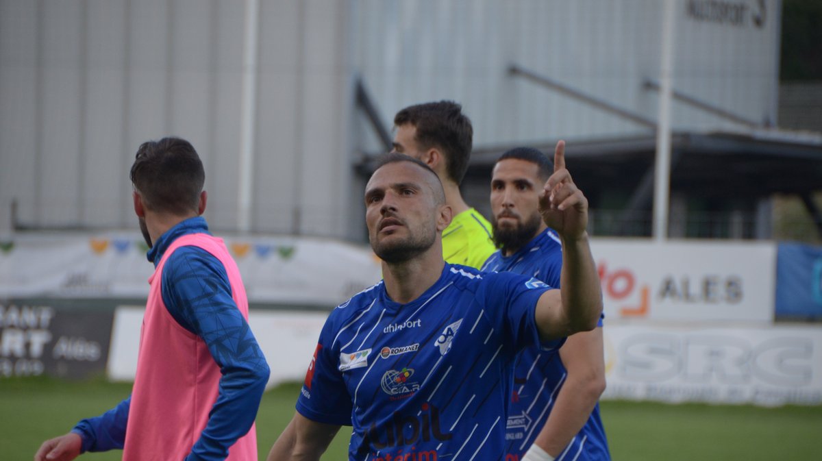 Yohan Mollo OAC Olympique d'Alès en Cévennes