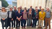 Cet après-midi, lors d'une conférence de presse du collectif Nîmes en Commun