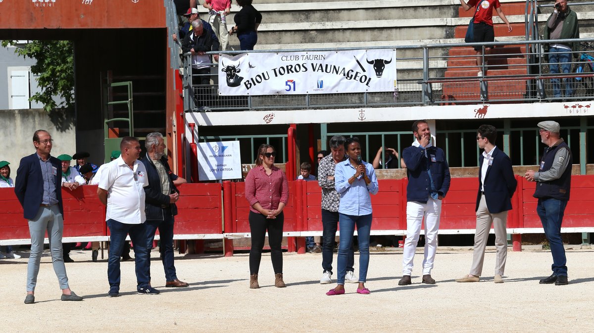 Novillada sans picadors de Pagès-Mailhan, Giraud, Barcelo et La Suerte pour Santiago López Ortega, Manuel Fuentes, Clovis et Rémy Asensio (Photo Anthony Maurin)