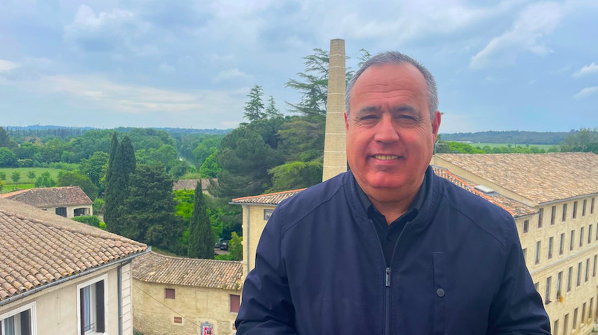 Le maire de Sommières, Pierre Martinez