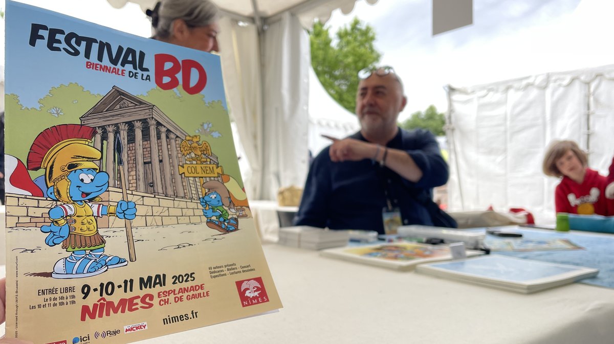 Festival bande dessinée BD Nîmes 2025 (Photo Anthony Maurin)
