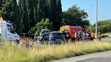 accident rocade alès