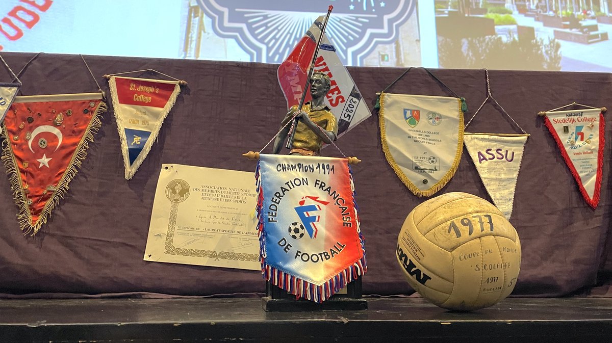 50 ans sections sport études lycée Daudet foot et handball à Nîmes 2025 (Photo Anthony Maurin)