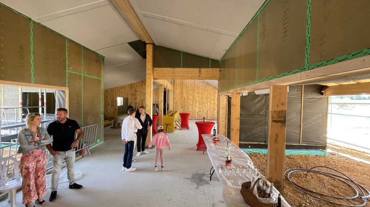 Pose de la première pierre du groupe scolaire de Montfrin (Photo Anthony Maurin) 2025