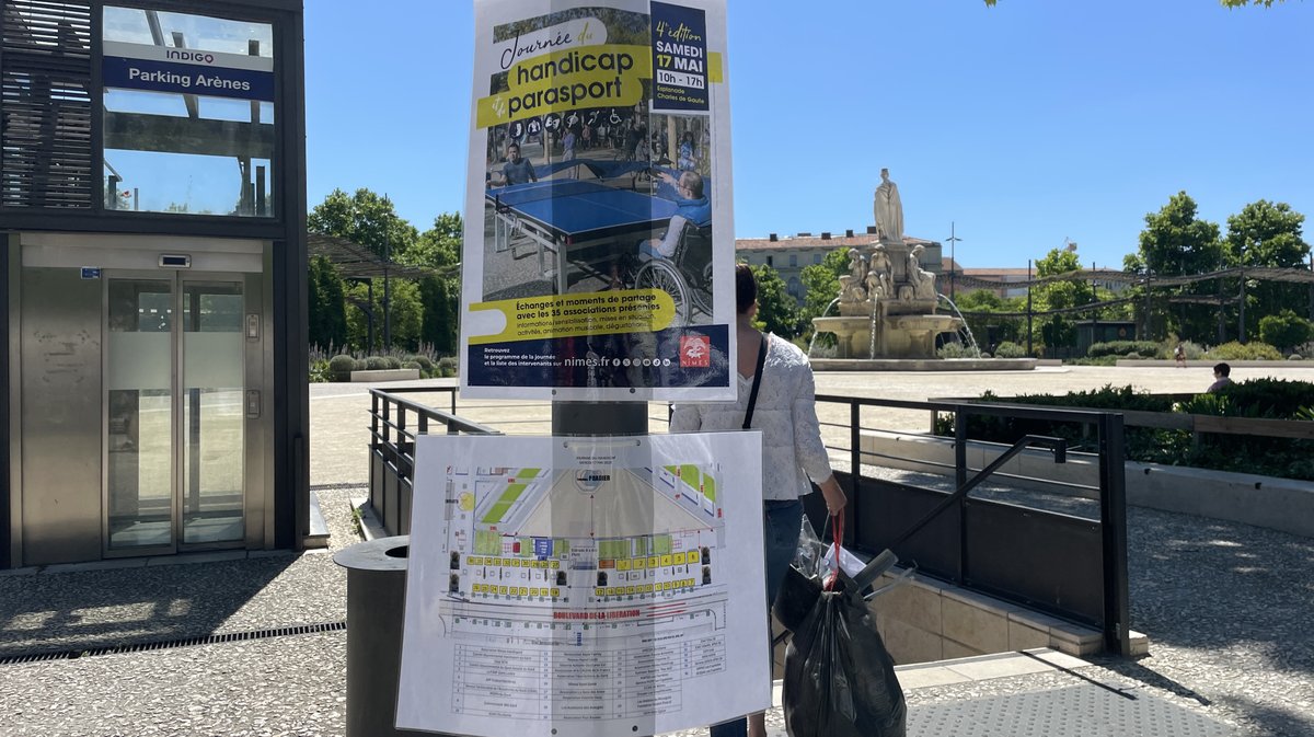 La Journée du handicap 2025 à Nîmes (Photo Anthony Maurin)