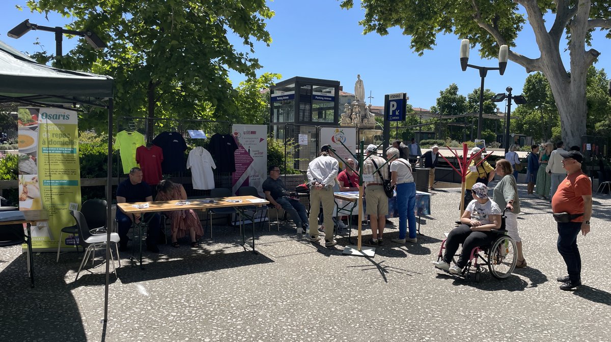 La Journée du handicap 2025 à Nîmes (Photo Anthony Maurin)