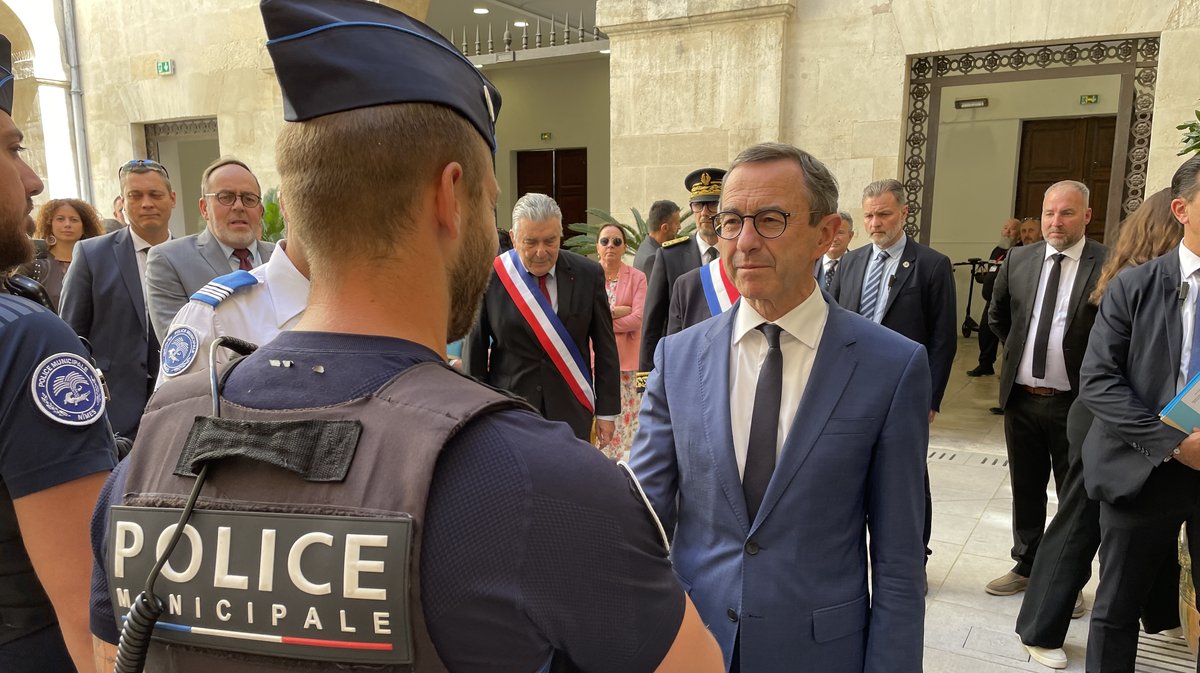 visite retailleau nîmes pissevin police