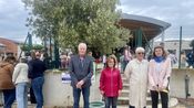 Inauguration jardin méditerranéen et potager