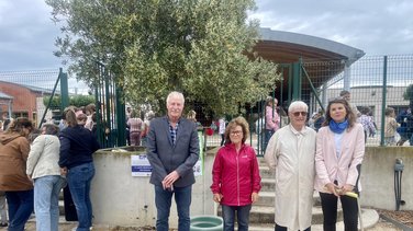Inauguration jardin méditerranéen et potager